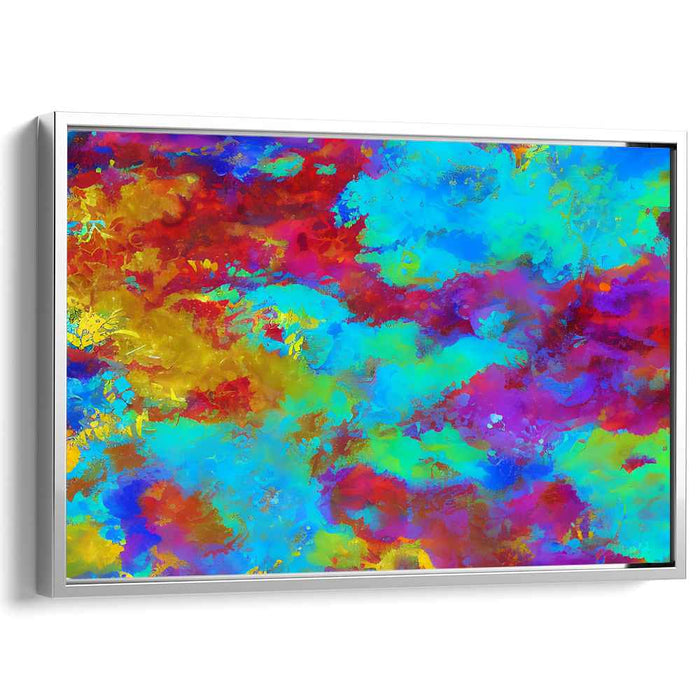 Abstract Whirlwind: Abstract Expressionist Canvas Art