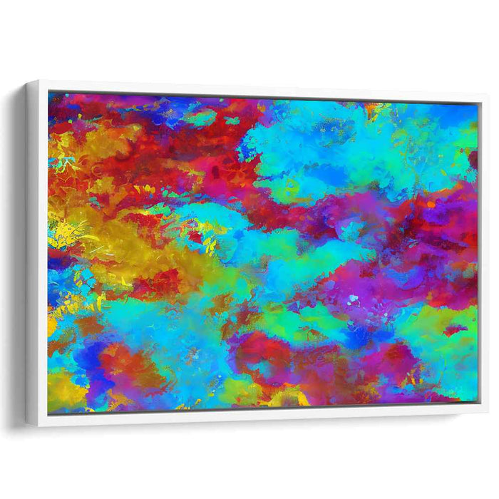 Abstract Whirlwind: Abstract Expressionist Canvas Art