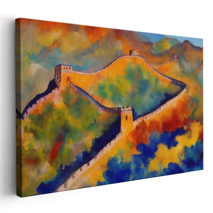 Abstract Great Wall of China #119