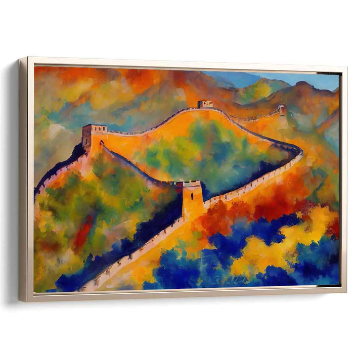 Abstract Great Wall of China #119