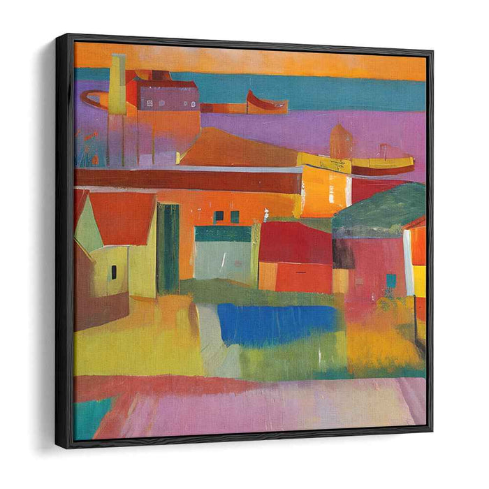 Harmonic Hues: Vibrant Landscape of Urban Tranquility