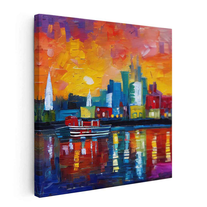 Abstract Harbour #074