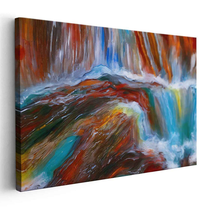 Abstract Havasu Falls #102