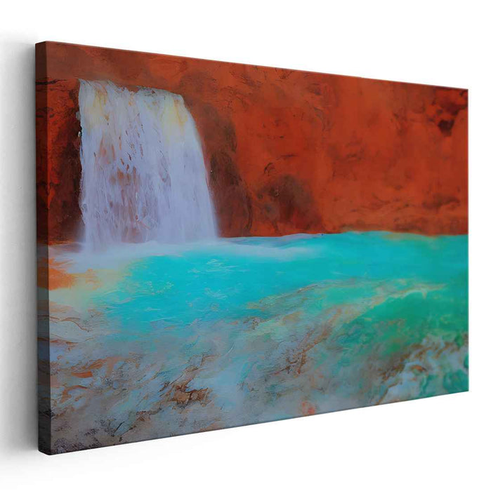 Abstract Havasu Falls #133