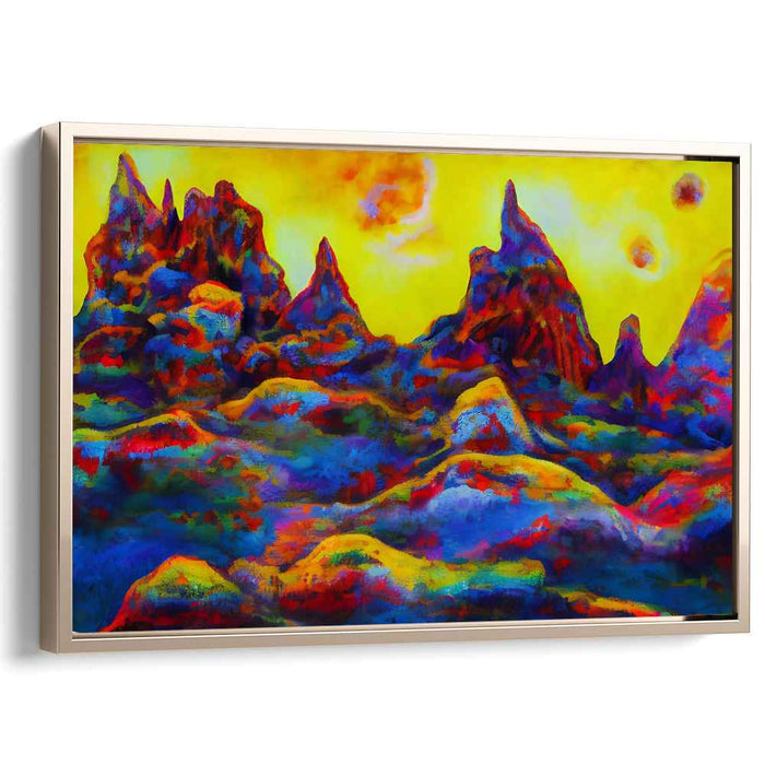 Cosmic Cliffs: A Surreal Journey Through Color