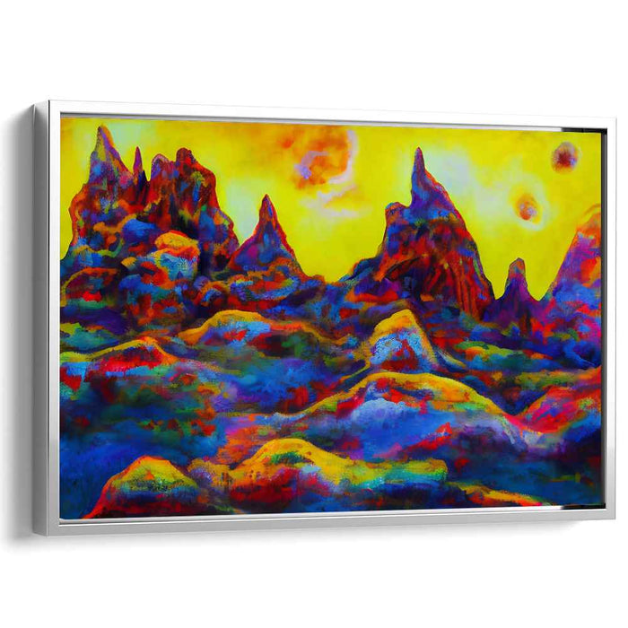 Cosmic Cliffs: A Surreal Journey Through Color