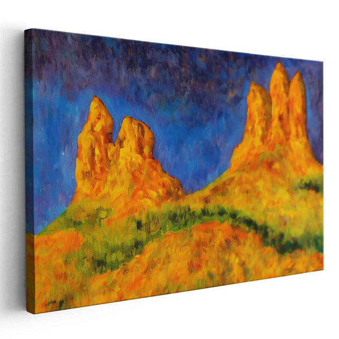 Abstract Hoodoo formations #125