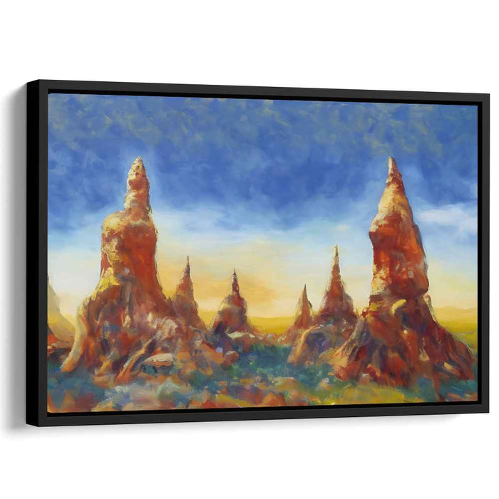 Realm of Whispers: Surreal Landscape Canvas Art Print