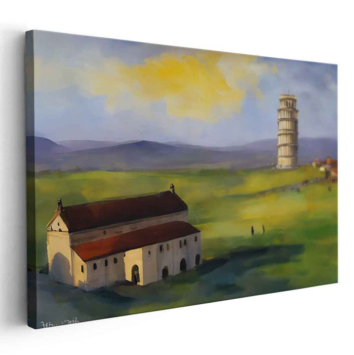 Abstract Leaning Tower of Pisa #110