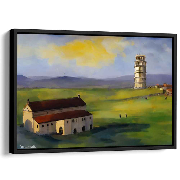 Abstract Leaning Tower of Pisa #110