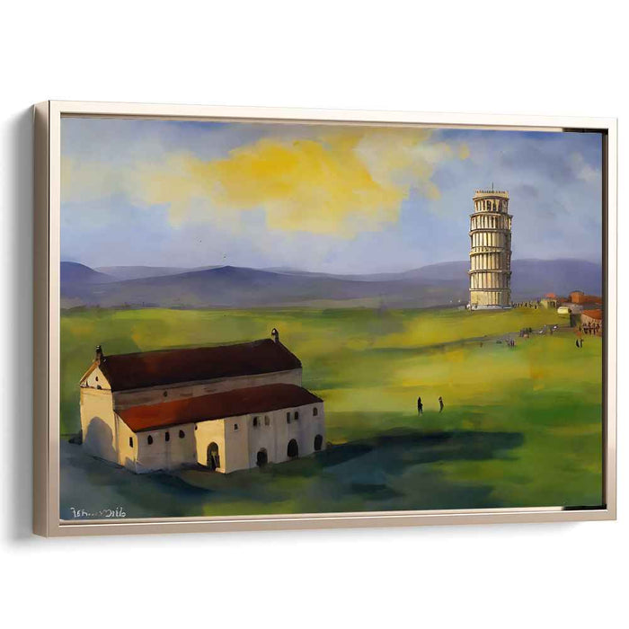 Abstract Leaning Tower of Pisa #110