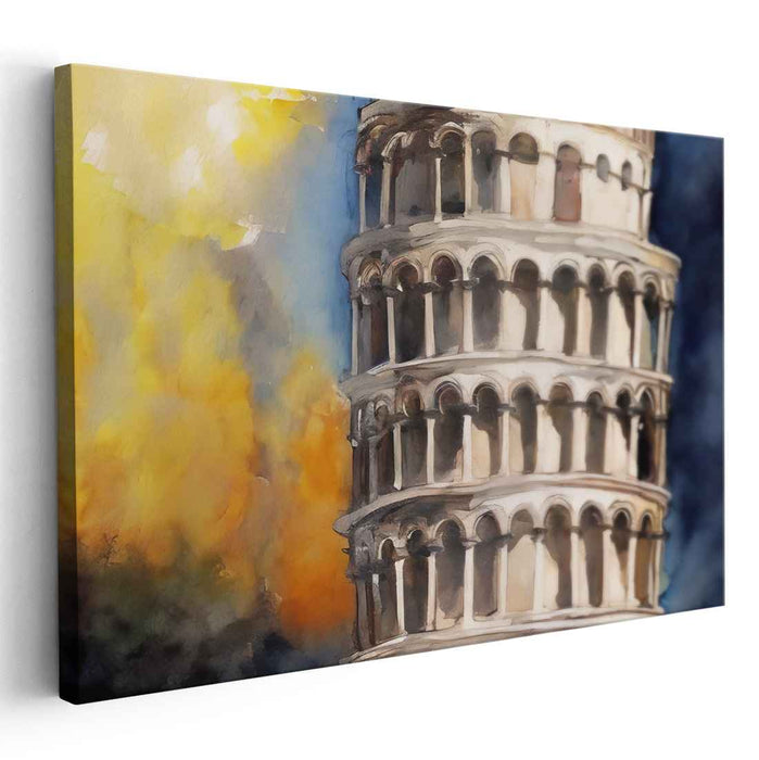 Abstract Leaning Tower of Pisa #112