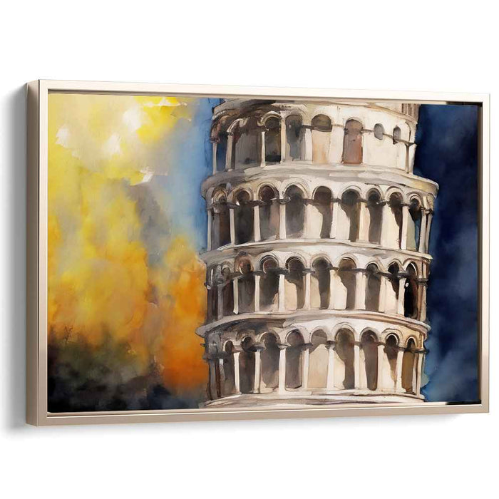 Abstract Leaning Tower of Pisa #112