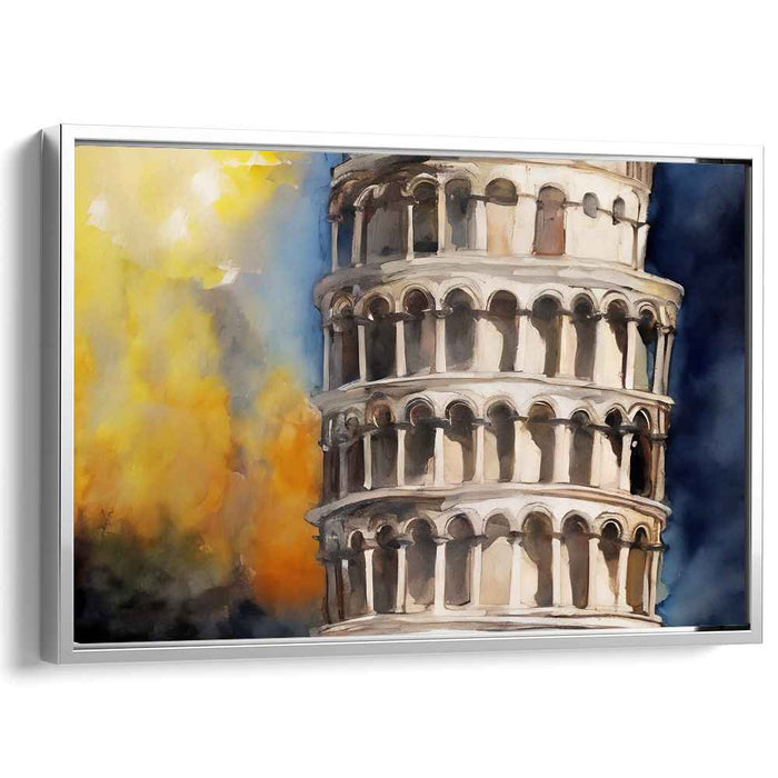Abstract Leaning Tower of Pisa #112