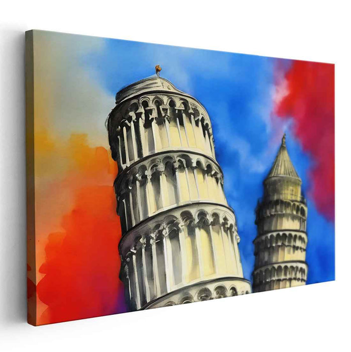 Abstract Leaning Tower of Pisa #120