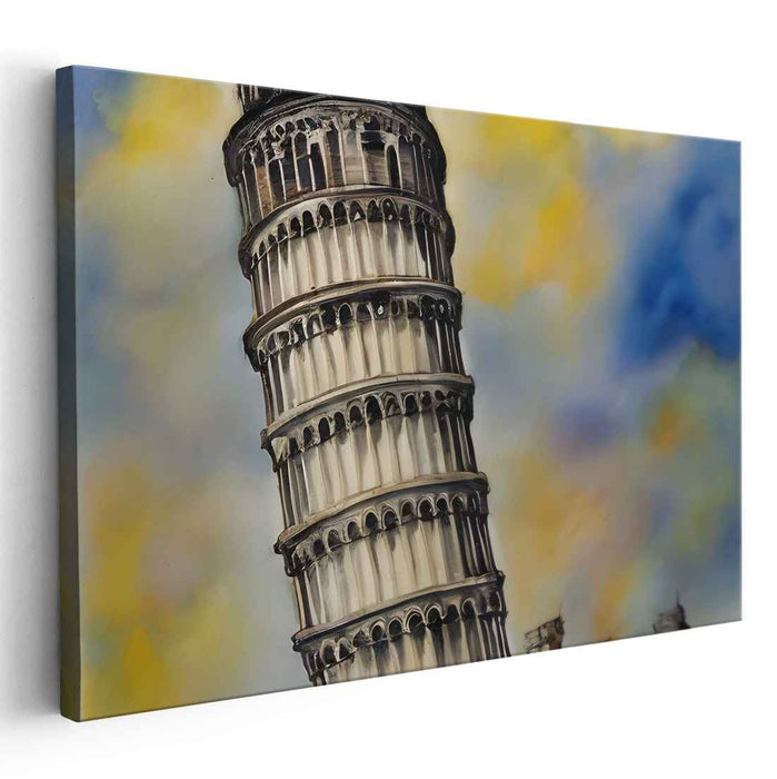 Abstract Leaning Tower of Pisa #124