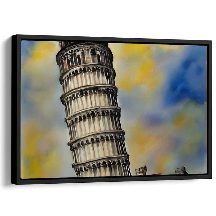 Abstract Leaning Tower of Pisa #124