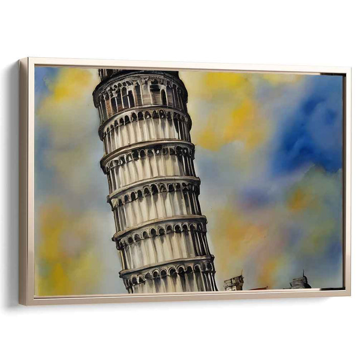 Abstract Leaning Tower of Pisa #124