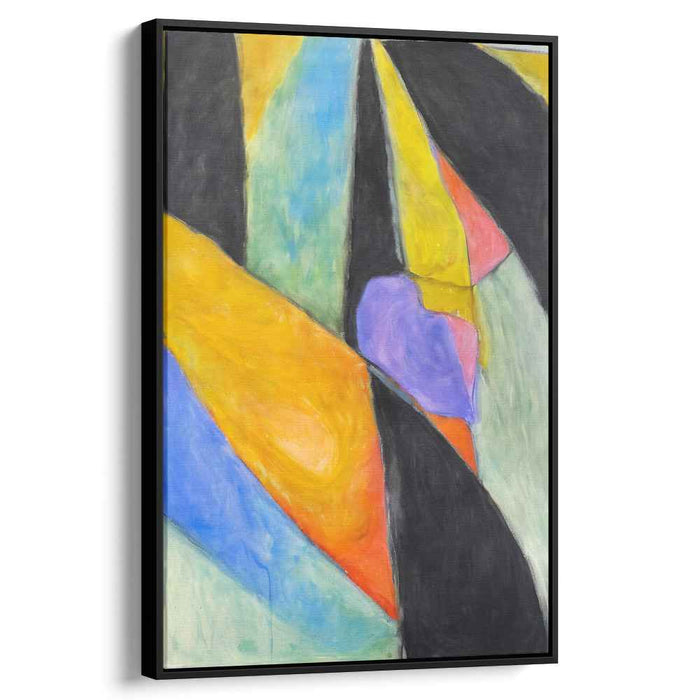 Vibrant Melody of Brushstrokes: Dynamic Harmony in Oil Canvas Art