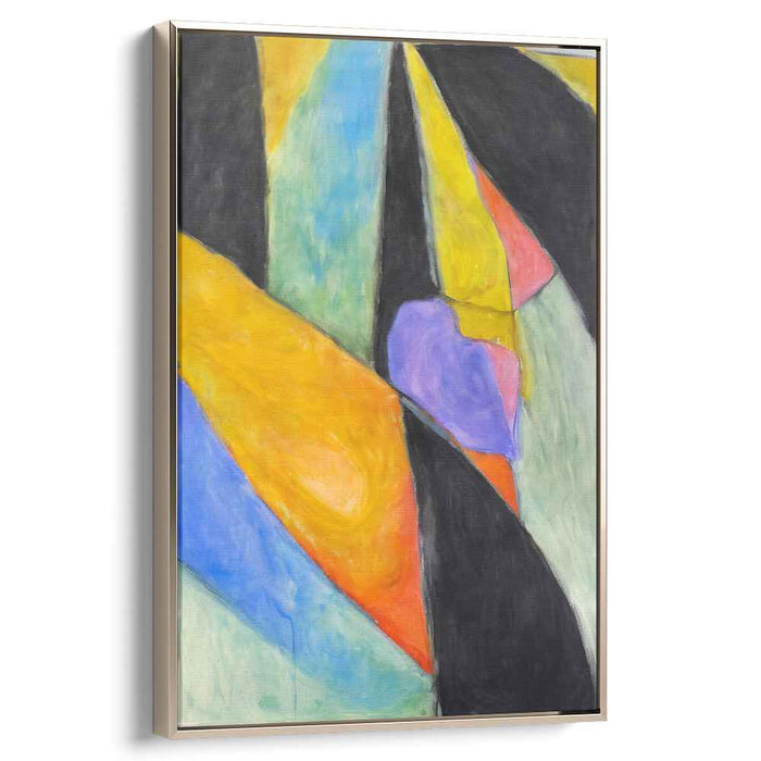 Vibrant Melody of Brushstrokes: Dynamic Harmony in Oil Canvas Art