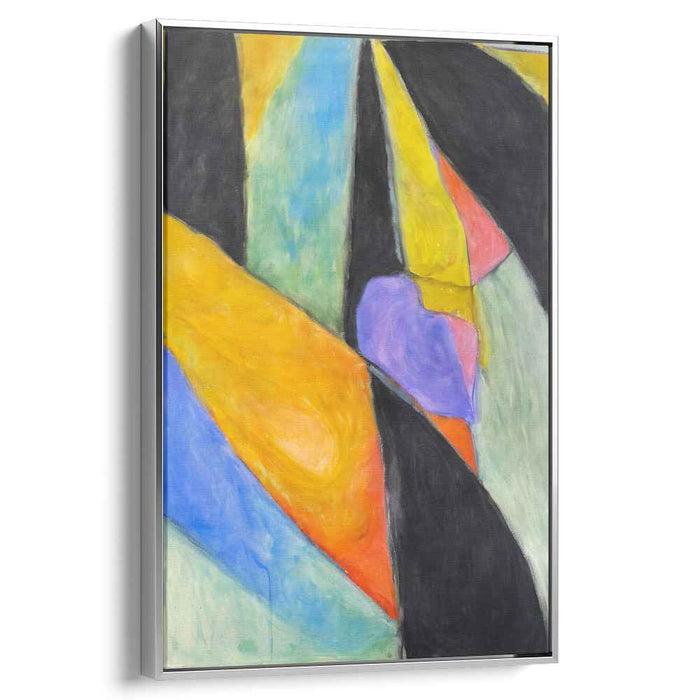 Vibrant Melody of Brushstrokes: Dynamic Harmony in Oil Canvas Art