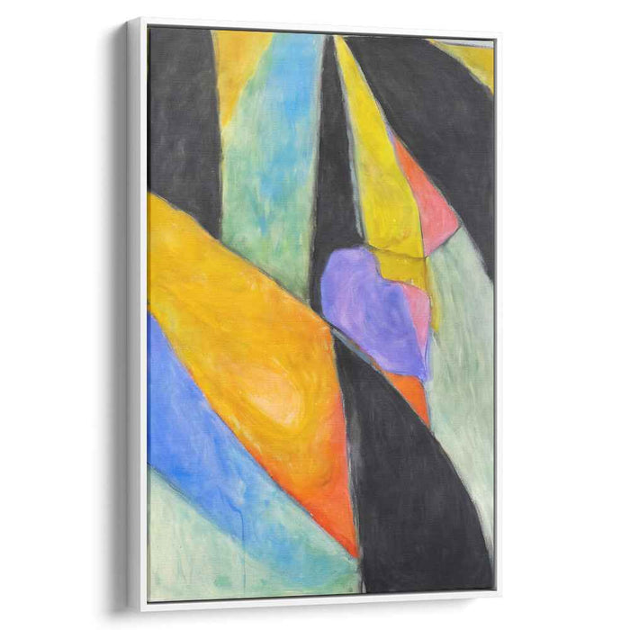 Vibrant Melody of Brushstrokes: Dynamic Harmony in Oil Canvas Art