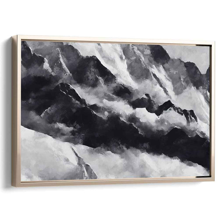 Abstract Mount Everest #101