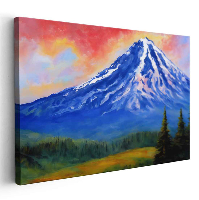 Abstract Mount Hood #104