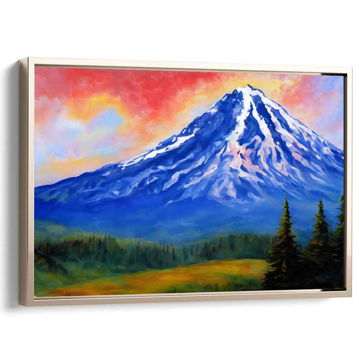 Abstract Mount Hood #104