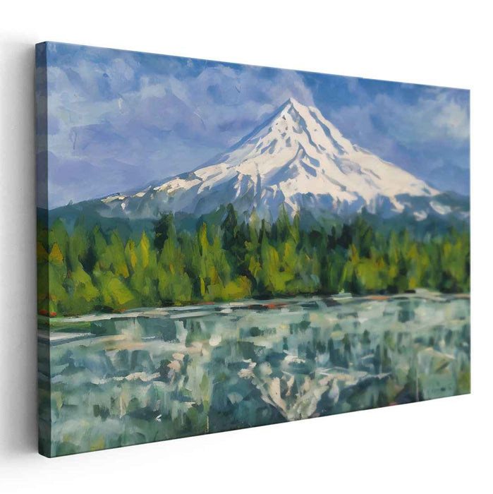 Abstract Mount Hood #117