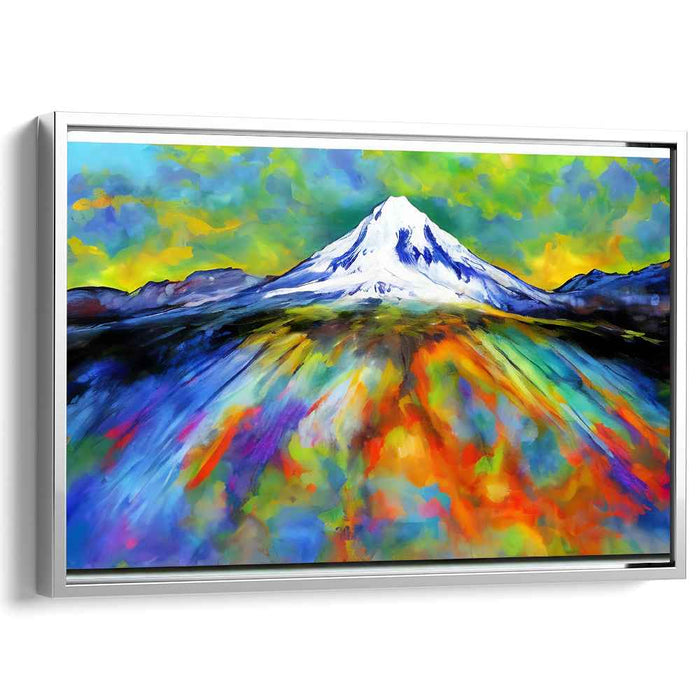 Emotive Earthscape: Expressive Landscape Canvas Art