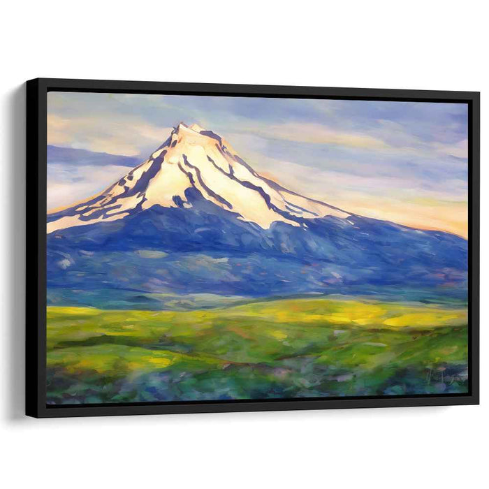 Tranquil Dreamland Overture: Serene Landscape Canvas Art Print