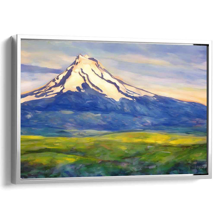 Tranquil Dreamland Overture: Serene Landscape Canvas Art Print