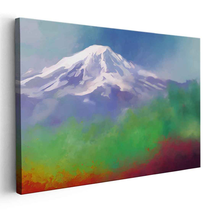 Abstract Mount Rainier #103