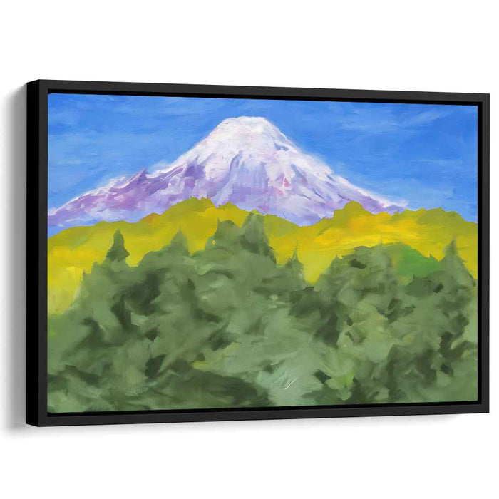 Abstract Mount Rainier #104