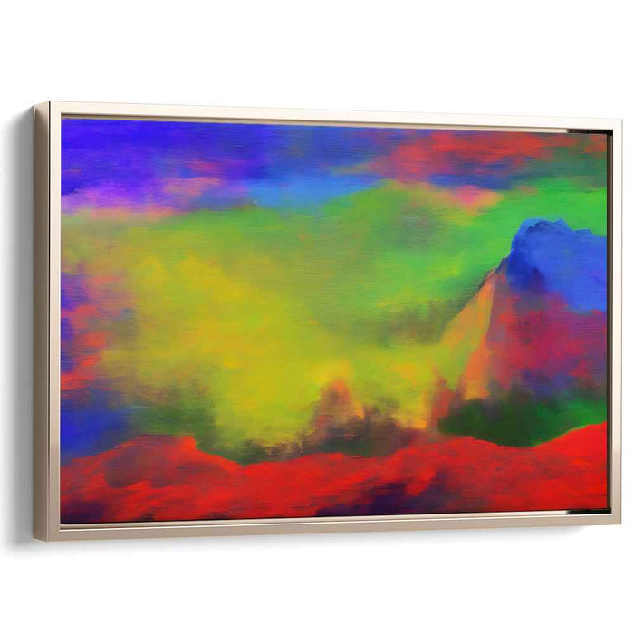 Abstract Mount Rainier #105