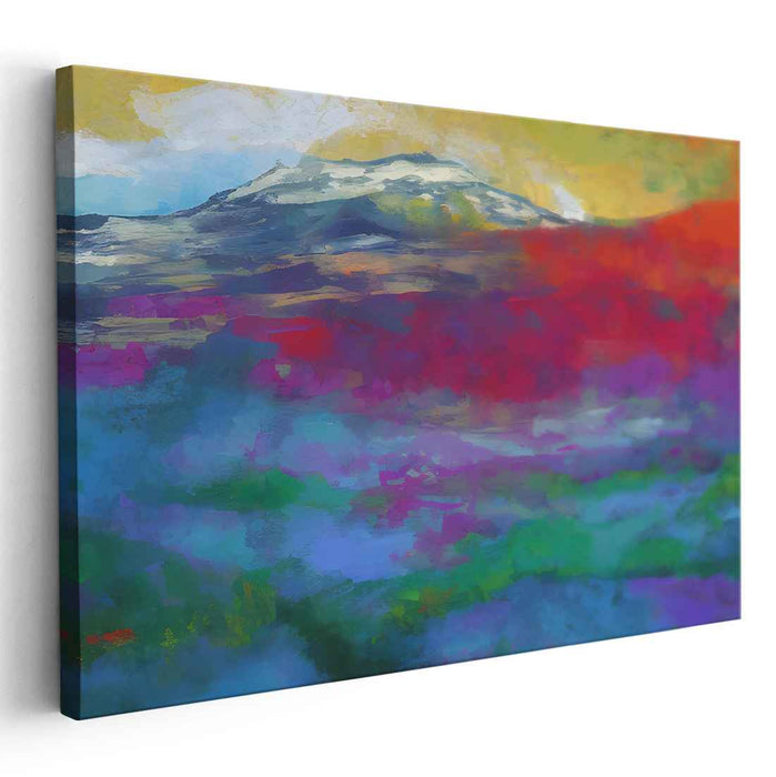 Abstract Mount Rainier #107