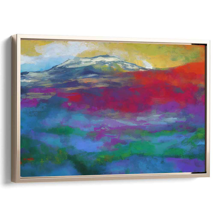 Abstract Mount Rainier #107