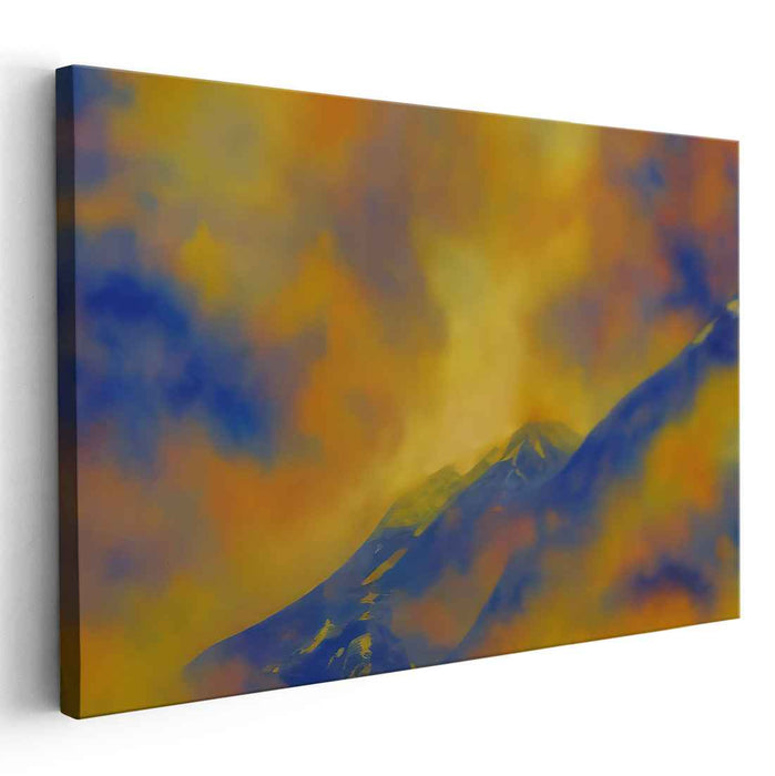 Abstract Mount Rainier #111