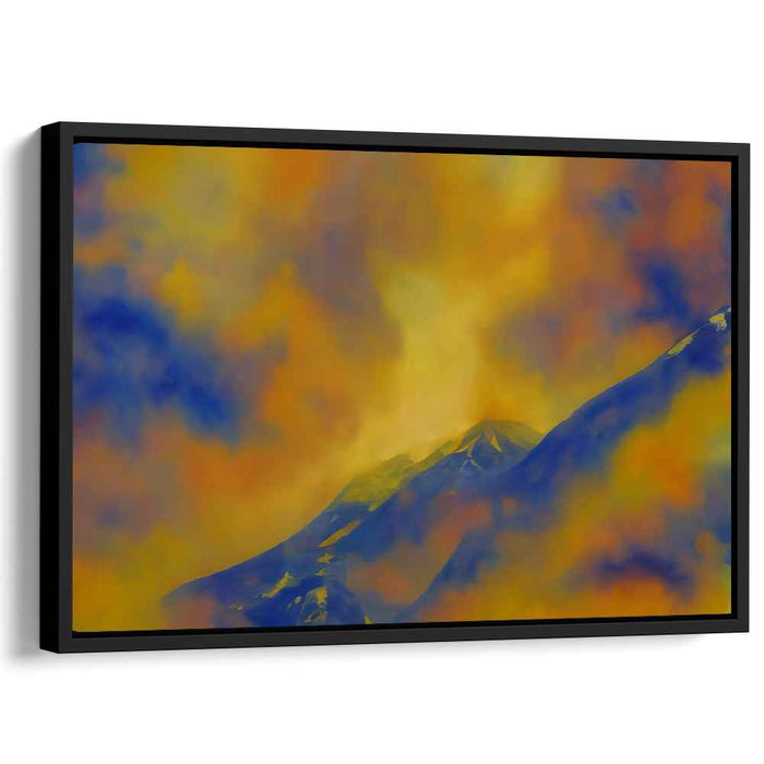 Abstract Mount Rainier #111