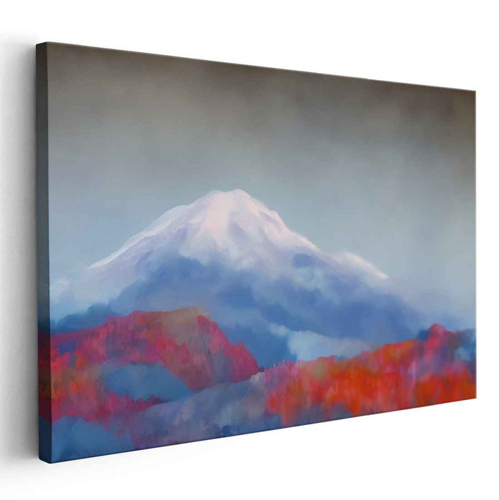 Abstract Mount Rainier #120