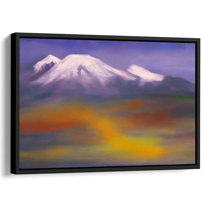 Abstract Mount Rainier #132