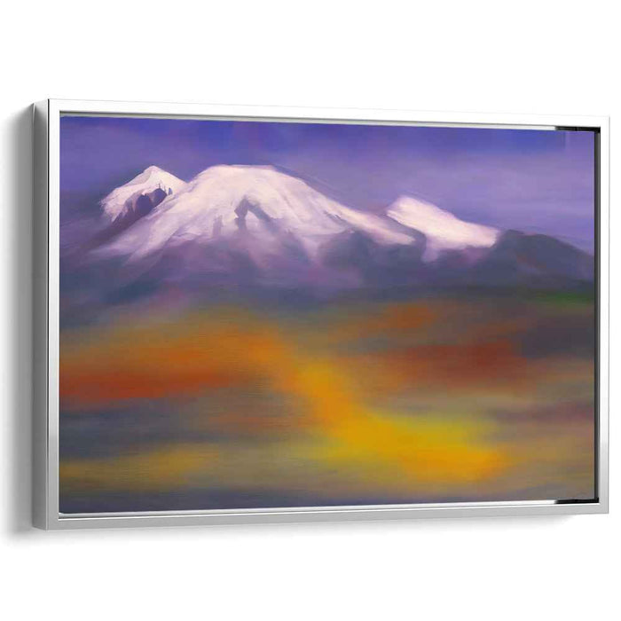 Abstract Mount Rainier #132