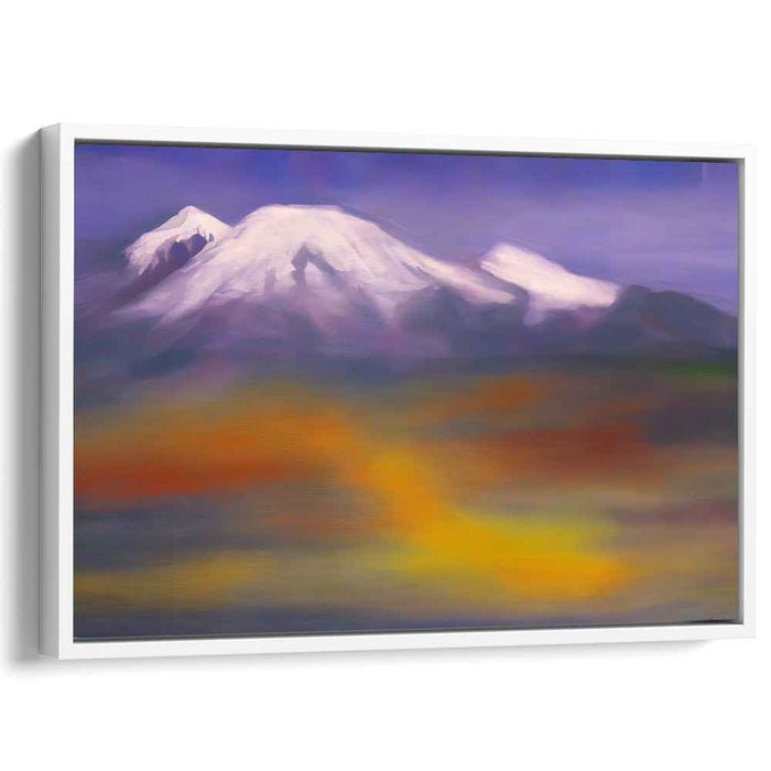 Abstract Mount Rainier #132