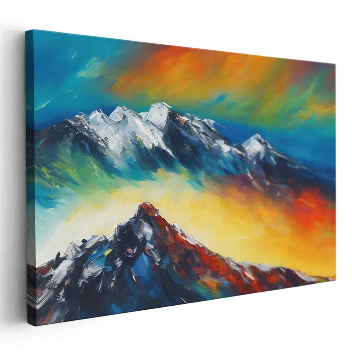 Abstract Mountain #101