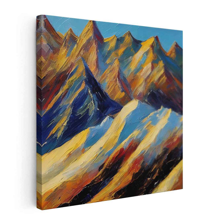Abstract Mountain Landscape #009