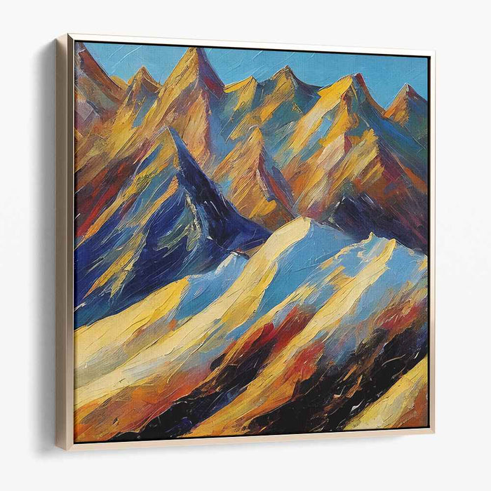 Abstract Mountain Landscape #009