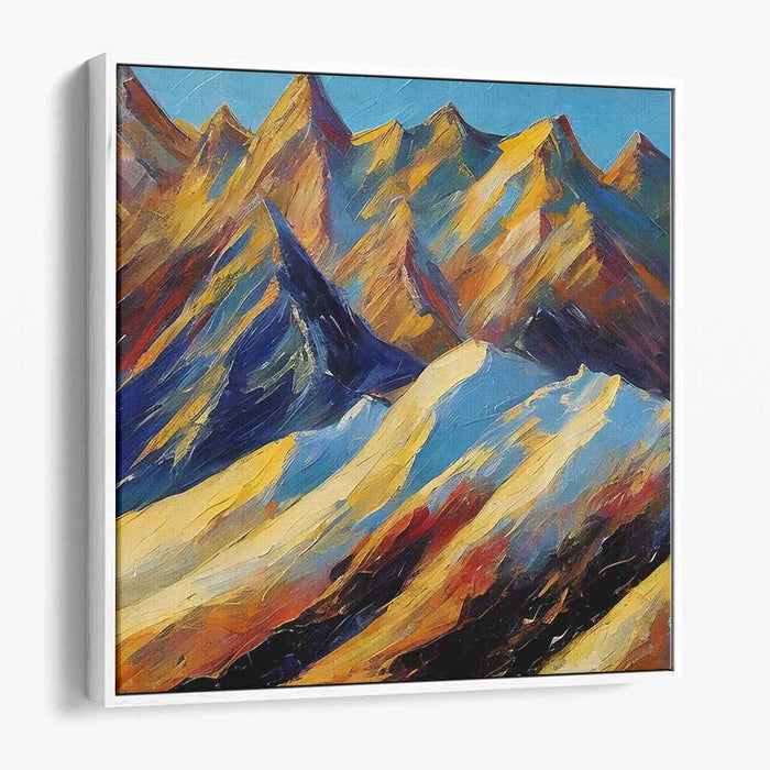 Abstract Mountain Landscape #009