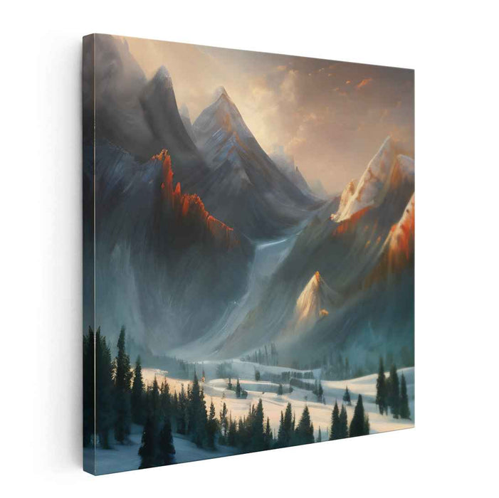 Abstract Mountain Landscape #026