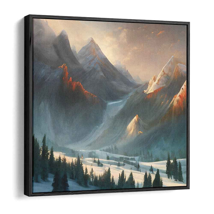 Abstract Mountain Landscape #026